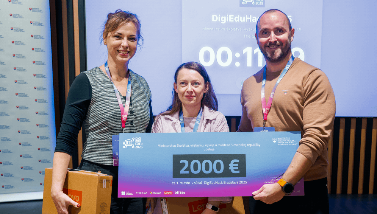 DigiEduHack pozná víťazov: najlepšie nápady pomôžu Slovensku pracovať s AI